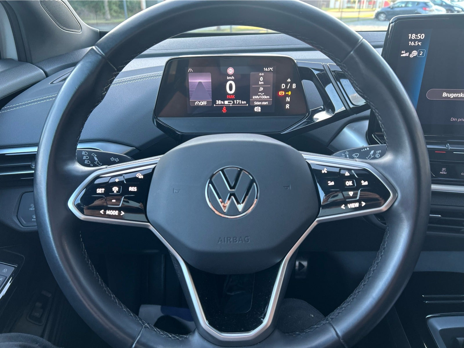 Hvid VW ID.5 fra 2023