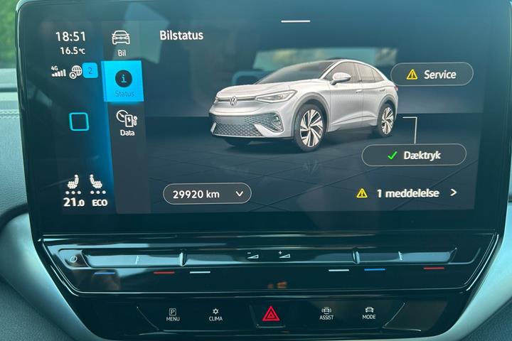 Hvid VW ID.5 fra 2023