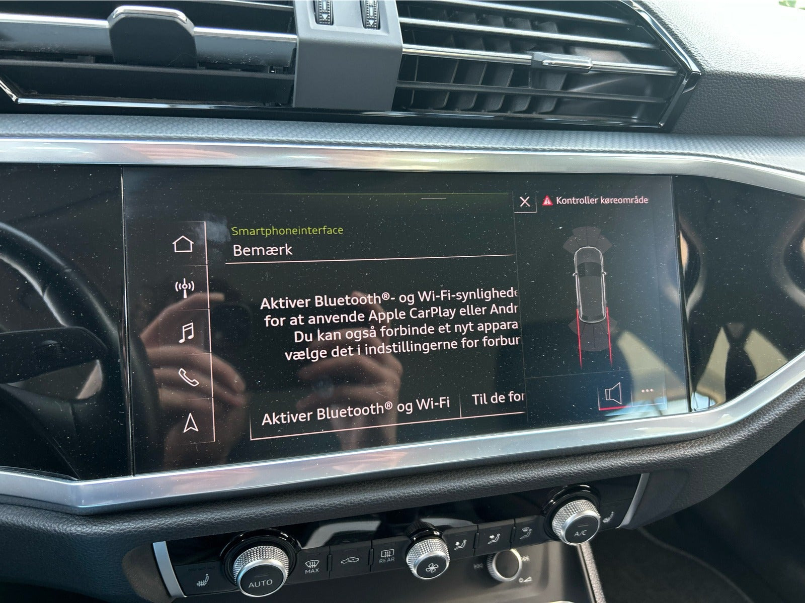 Hvid Audi Q3 fra 2021