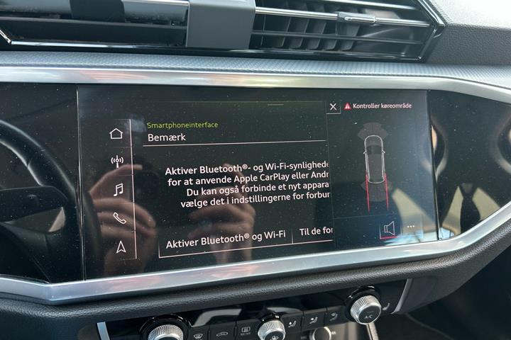 Hvid Audi Q3 fra 2021