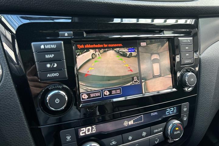 Grå Nissan Qashqai fra 2019
