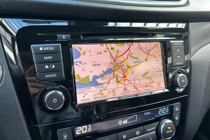 Grå Nissan Qashqai fra 2019