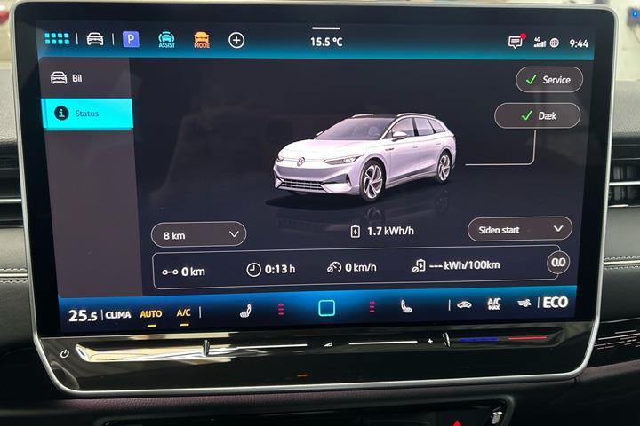 Sølv VW ID.7 fra 2026