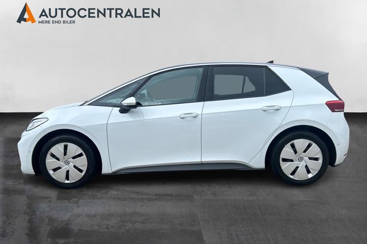 Hvid VW ID.3 fra 2024