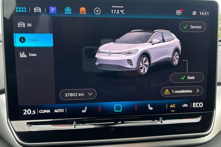 Grå VW ID.4 fra 2025