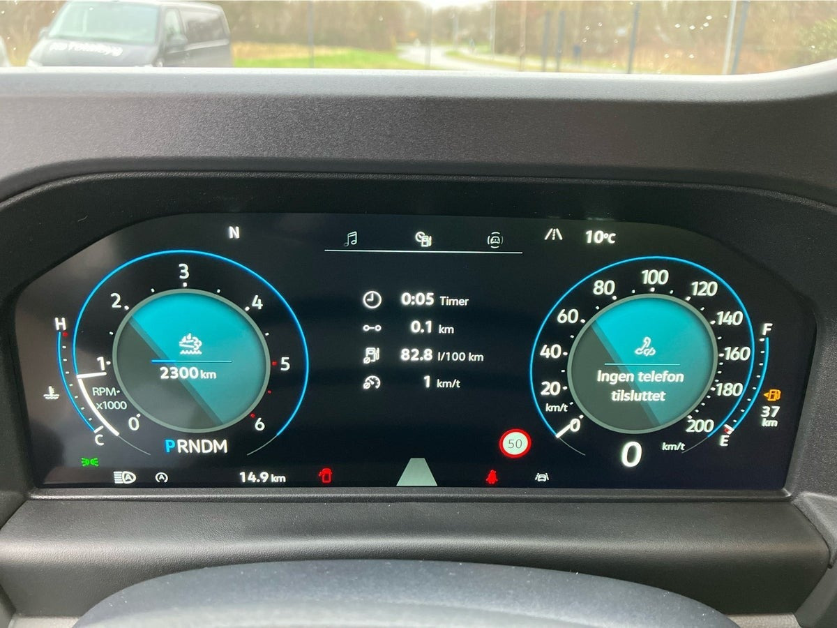 Hvid VW Transporter fra 2026