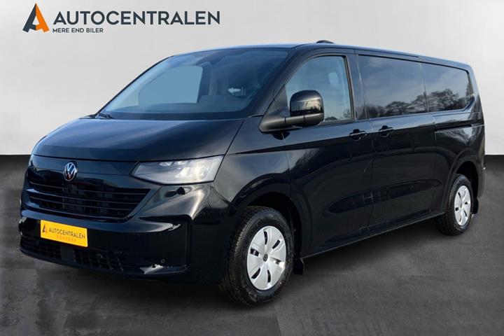 Sort VW Transporter fra 2025