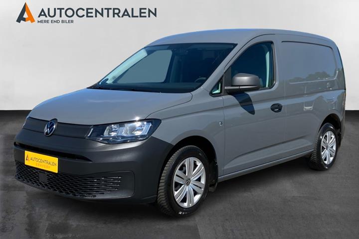 Grå VW Caddy fra 2023