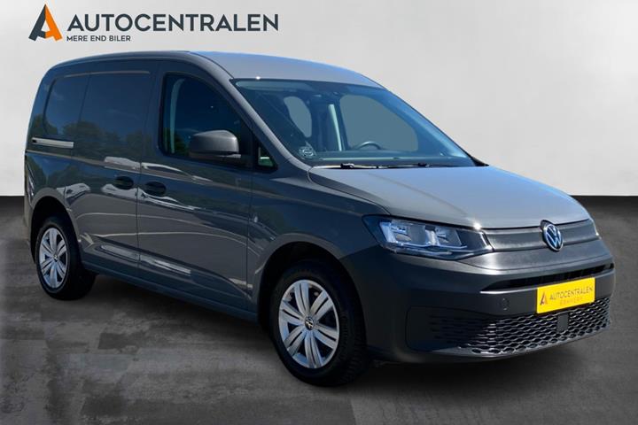 Grå VW Caddy fra 2023