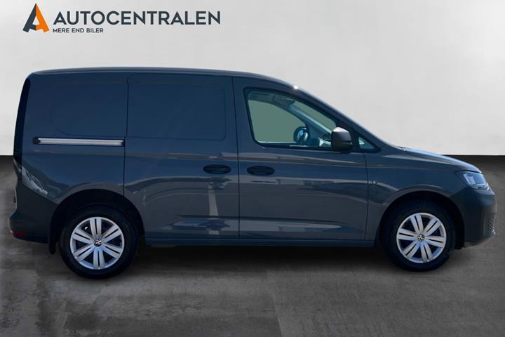 Grå VW Caddy fra 2023