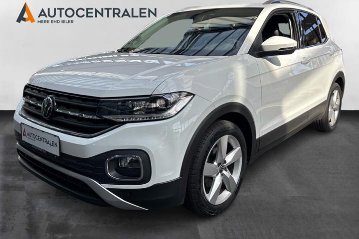Hvid VW T-Cross fra 2023
