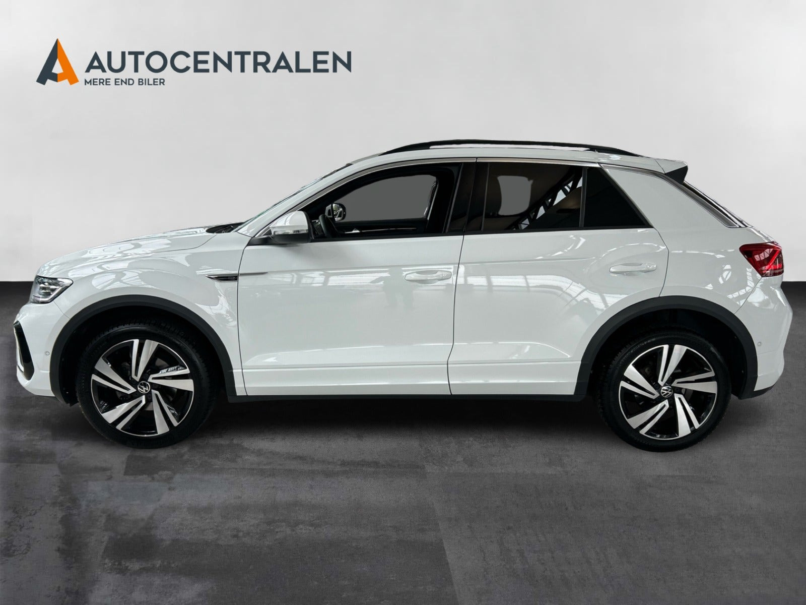 Hvid VW T-Roc fra 2023