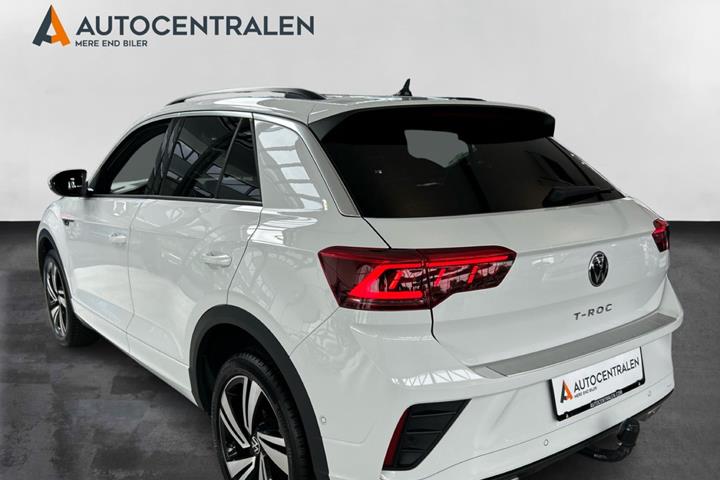 Hvid VW T-Roc fra 2023