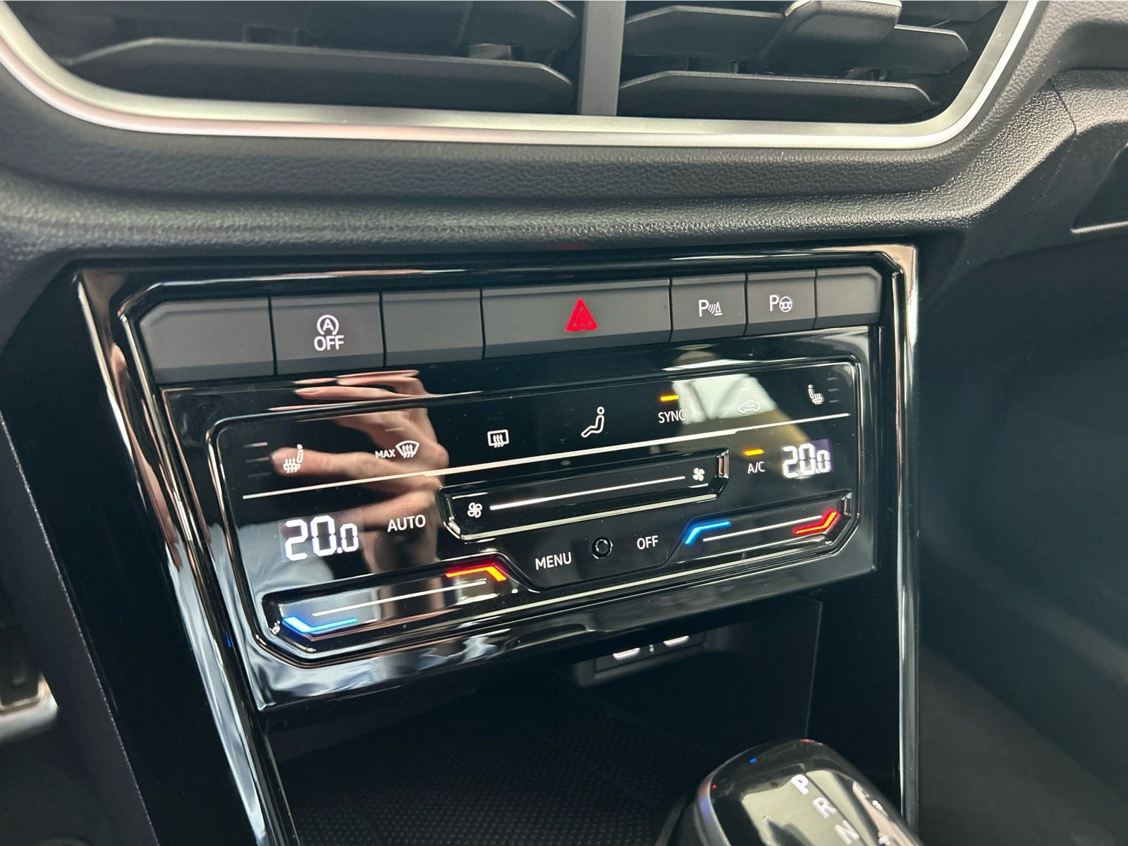Hvid VW T-Roc fra 2023