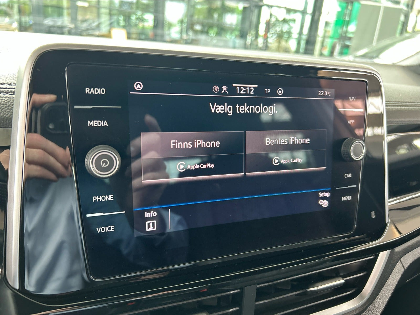 Hvid VW T-Roc fra 2023