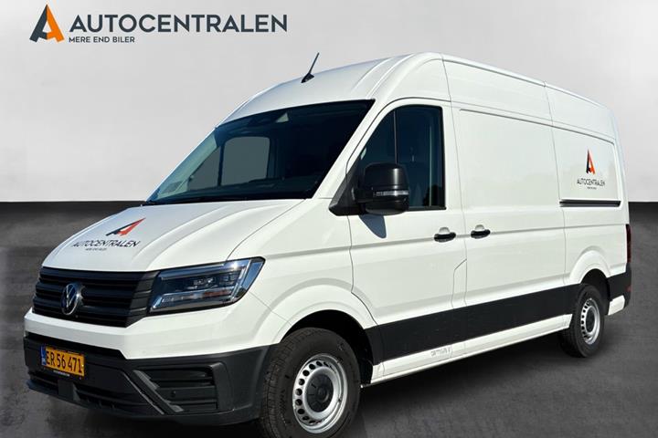 Hvid VW Crafter 35 fra 2026