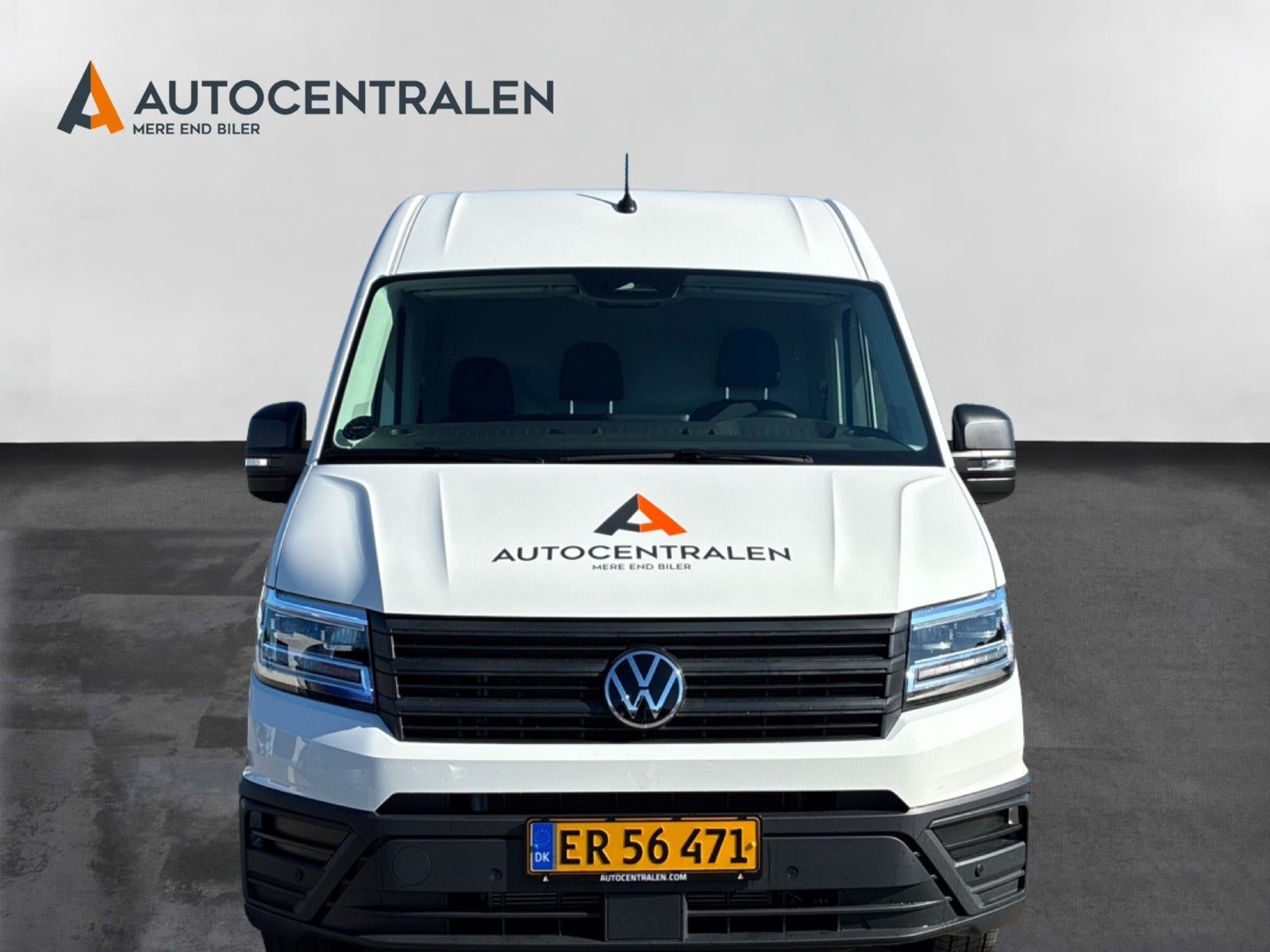 Hvid VW Crafter 35 fra 2026