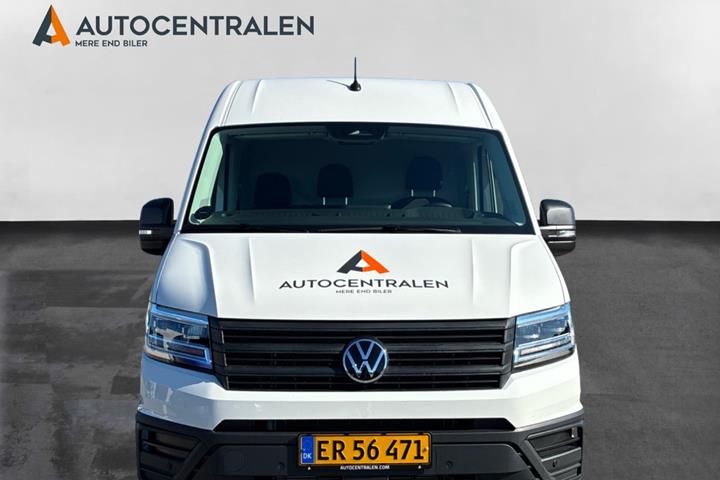 Hvid VW Crafter 35 fra 2026