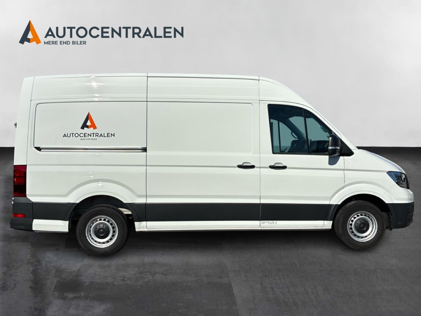 Hvid VW Crafter 35 fra 2026