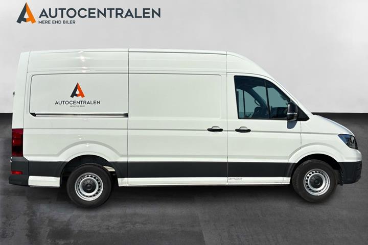 Hvid VW Crafter 35 fra 2026