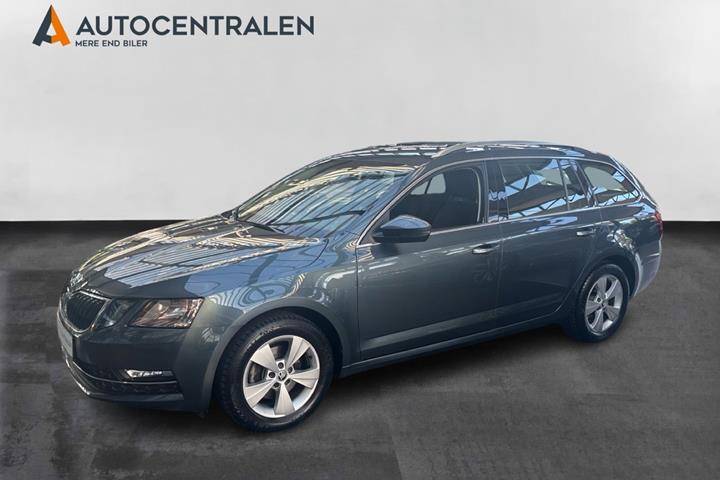 Grå Skoda Octavia fra 2020