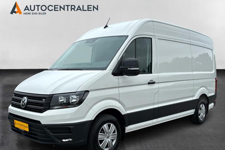 Hvid VW Crafter 35 fra 2024
