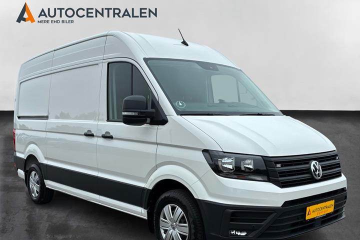 Hvid VW Crafter 35 fra 2024