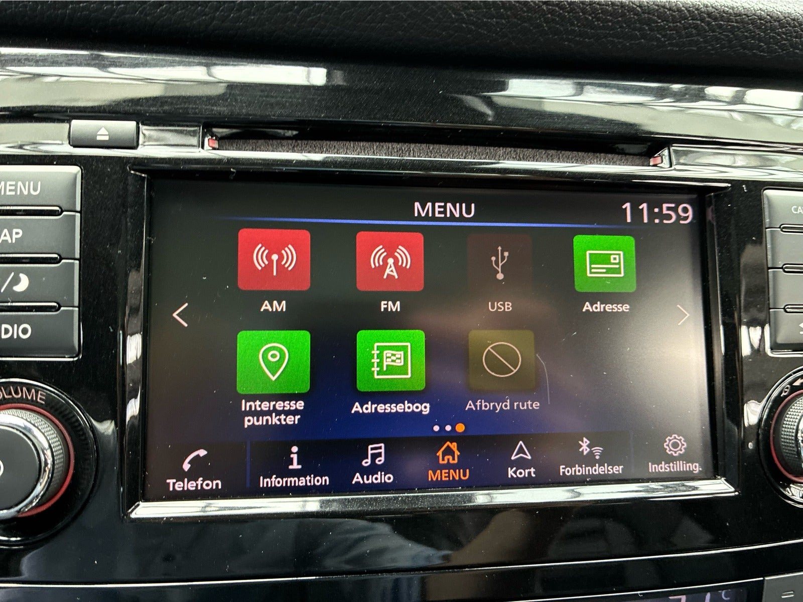 Grå Nissan Qashqai fra 2019