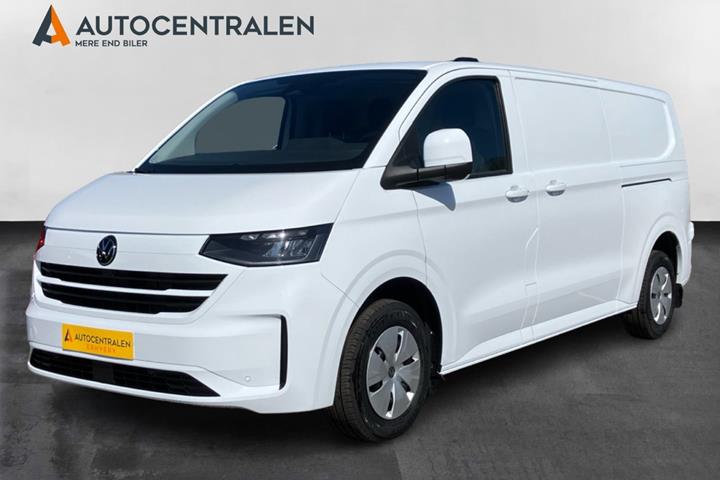 Hvid VW Transporter fra 2025