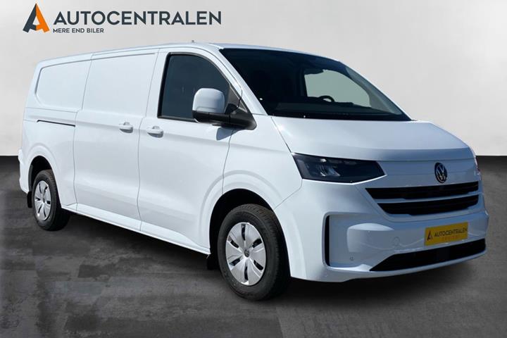 Hvid VW Transporter fra 2025