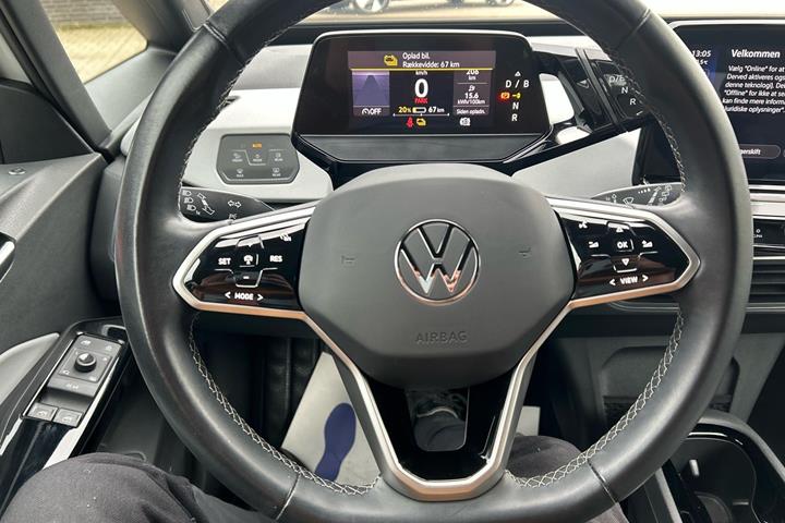 Hvid VW ID.3 fra 2023