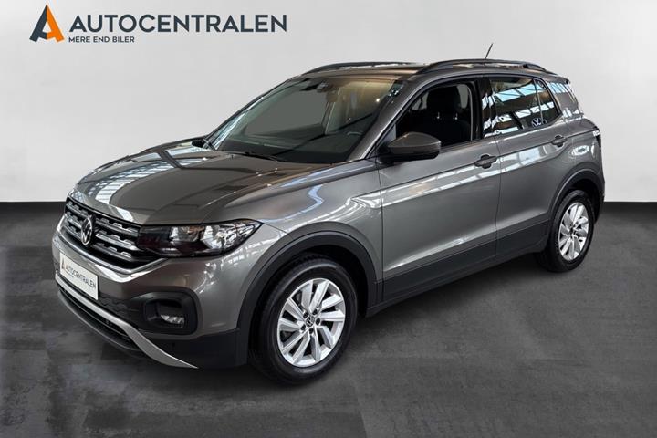 Grå VW T-Cross fra 2021