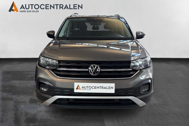 Grå VW T-Cross fra 2021