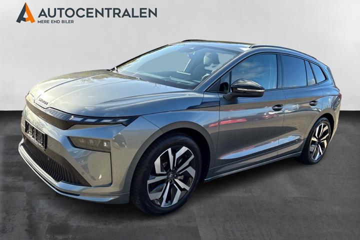 Grå Skoda Enyaq fra 2026