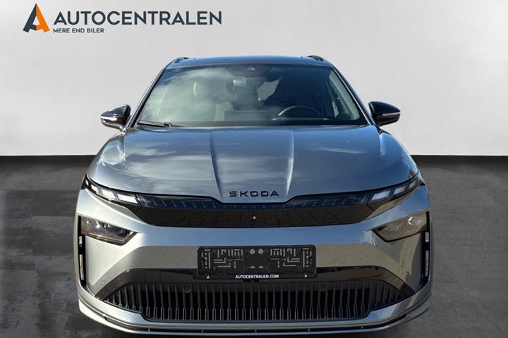 Grå Skoda Enyaq fra 2026
