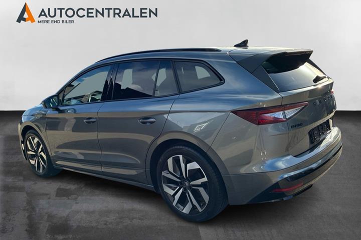 Grå Skoda Enyaq fra 2026