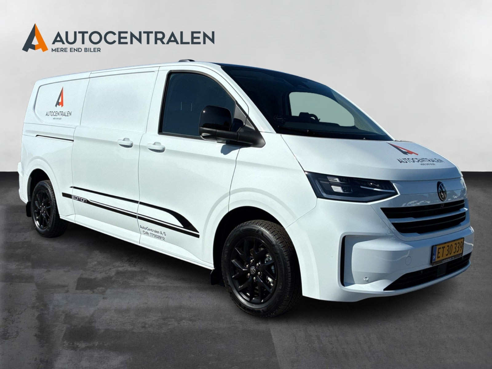 Hvid VW Transporter fra 2026