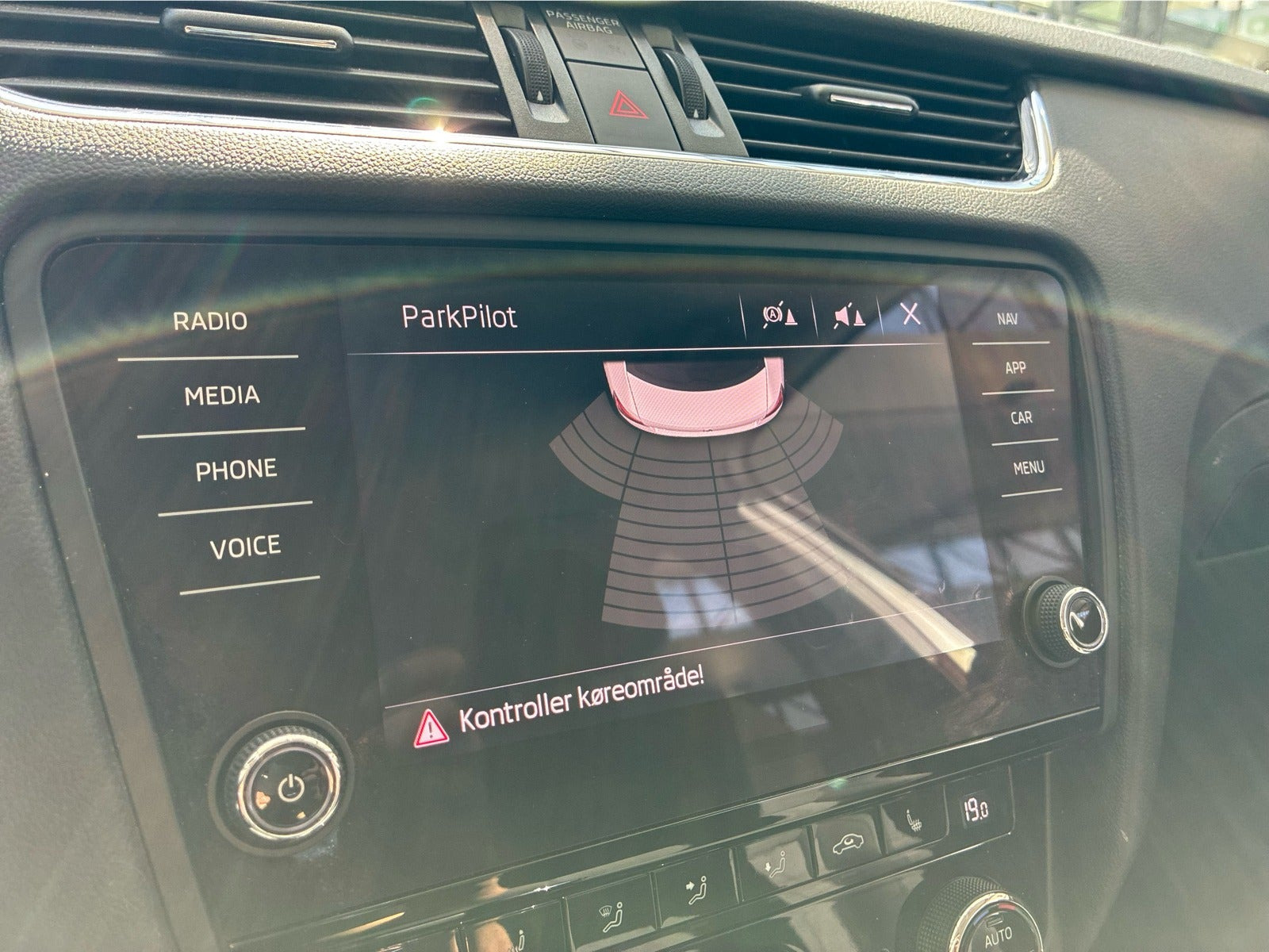 Sølv Skoda Octavia fra 2018
