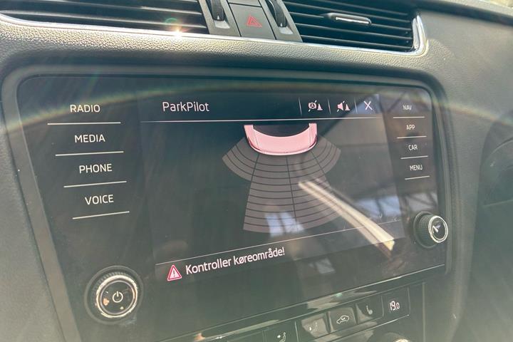 Sølv Skoda Octavia fra 2018