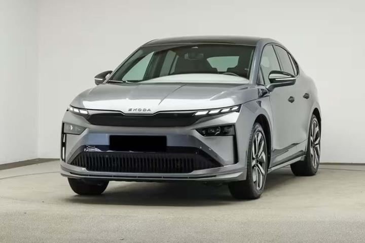 Grå Skoda Enyaq fra 2026