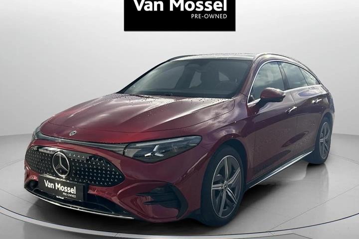 Rød Mercedes CLA250+ fra 2026
