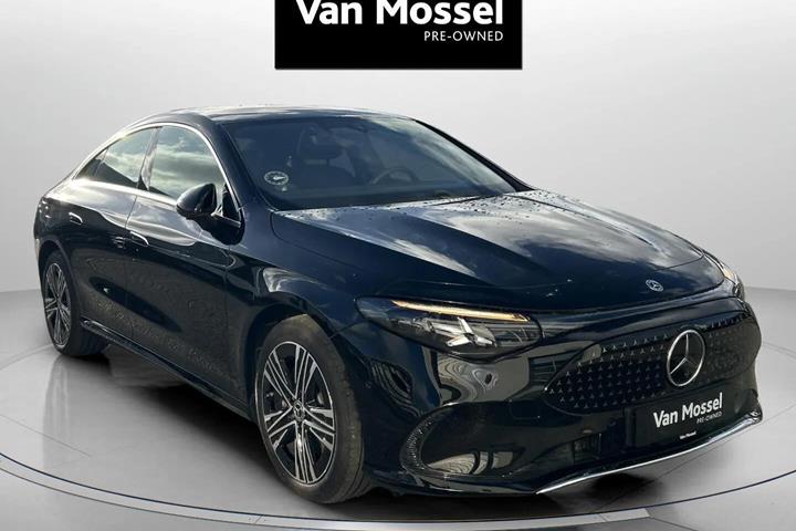 Sort Mercedes CLA250+ fra 2025