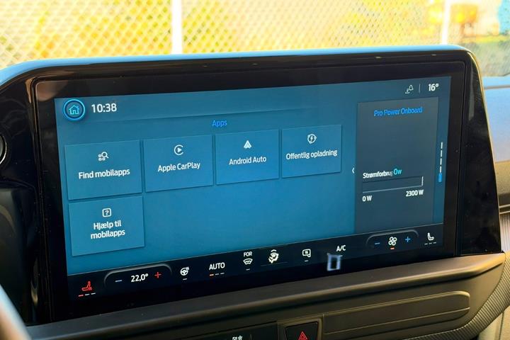 Hvid Ford E-Transit Custom Kombi 320 L1 fra 2025
