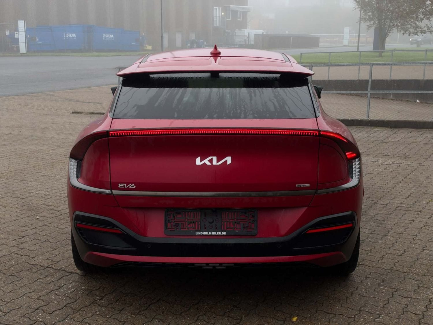 Grå Kia EV6 fra 2021