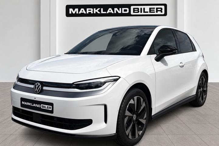 Hvid VW ID. Polo fra 2027 set udefra