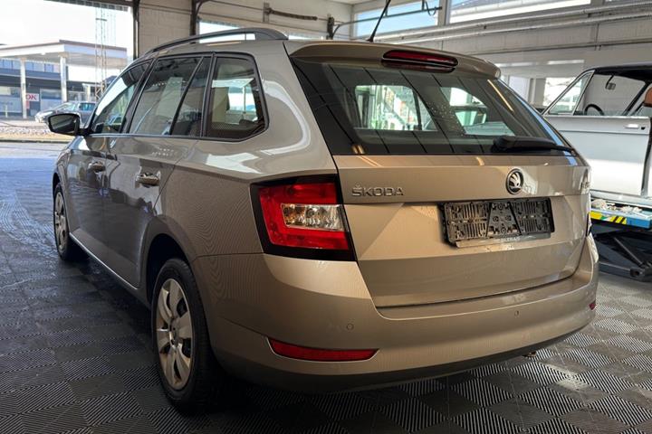 Beige Skoda Fabia fra 2019