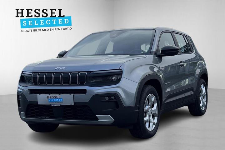 Grå Jeep Avenger fra 2025