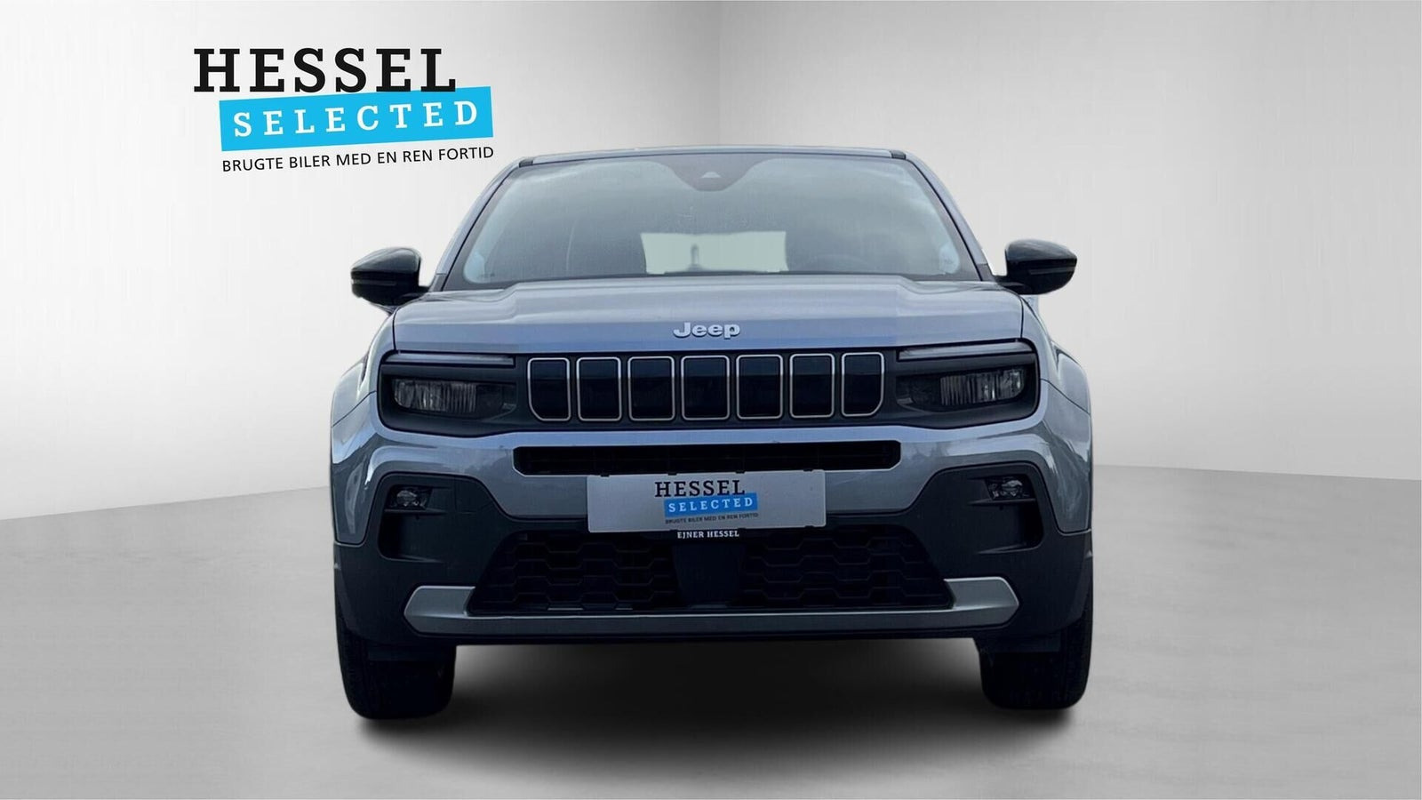 Grå Jeep Avenger fra 2025