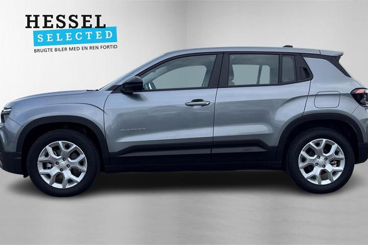Grå Jeep Avenger fra 2025