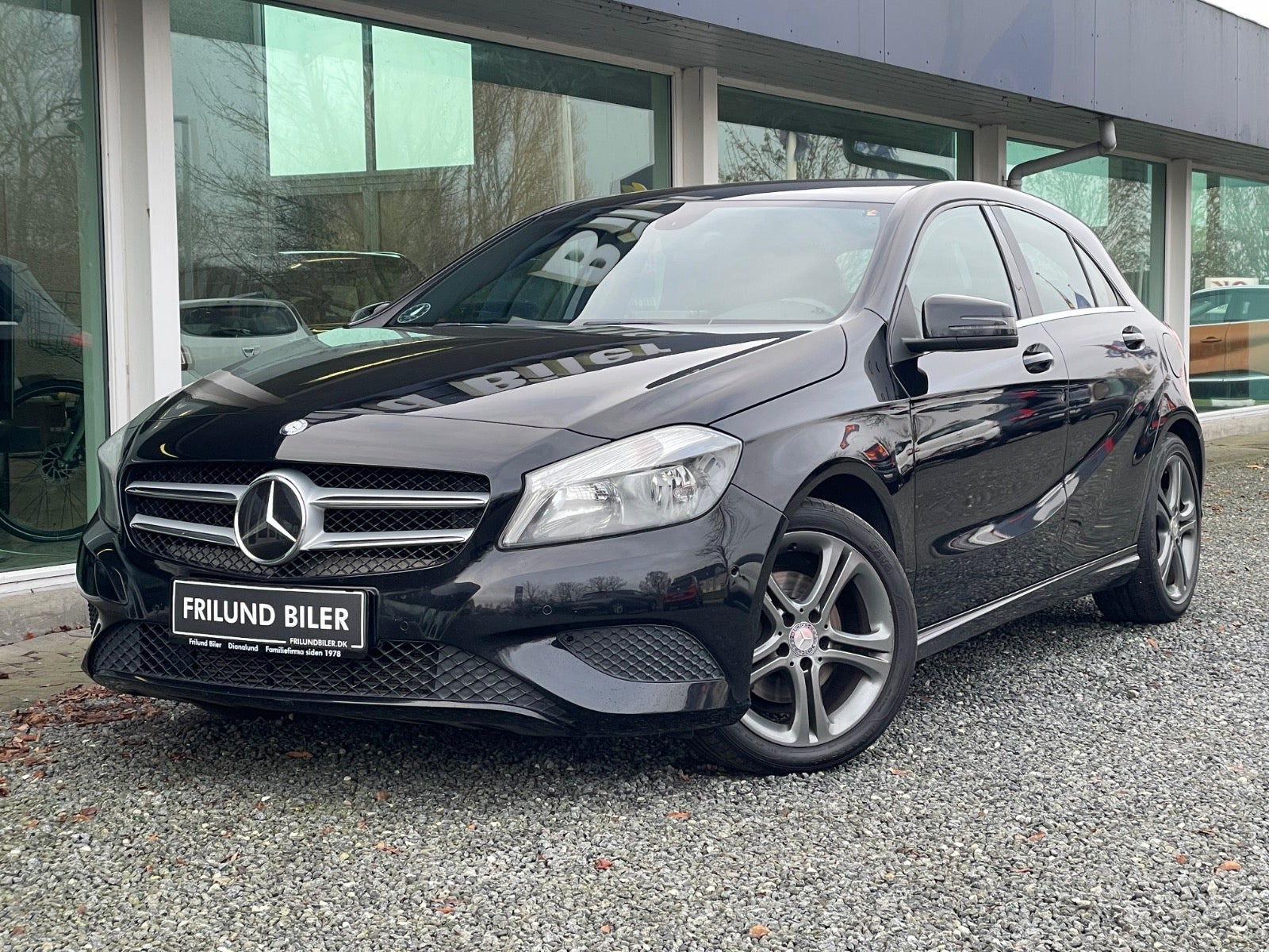 Sort Mercedes A200 fra 2014